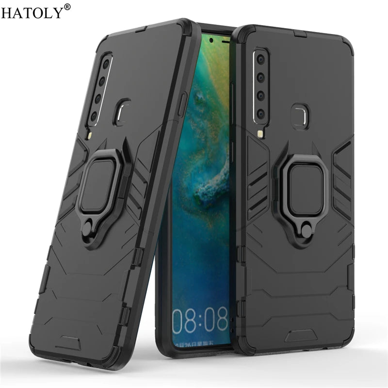 For Samsung Galaxy A9 2018 Case Cover for Samsung Galaxy A9 2018 Finger Ring Phone Case PC Armor Case For Samsung Galaxy A9 2018