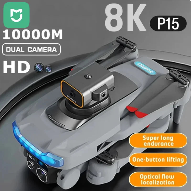 Mijia P15 Drone 4K Professional Camera 8K GPS HD Aerial Photography Dual-Camera Omnidirectional Obstacle Avoidance Drone