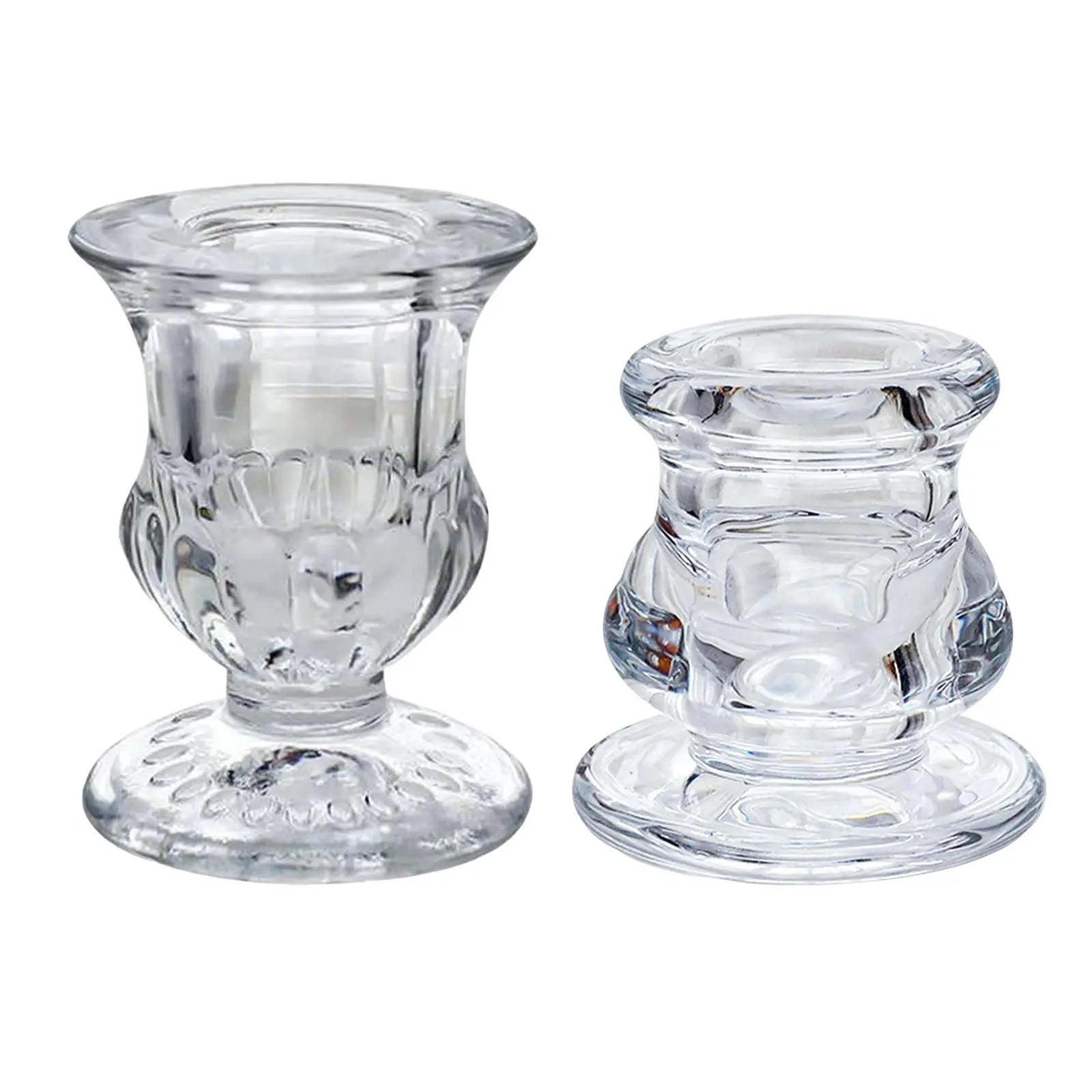 Candle Holder Wedding Dinner Centerpiece Tabletop Room Christmas Decoration Candle Holder European Style Small Glass Candlestick