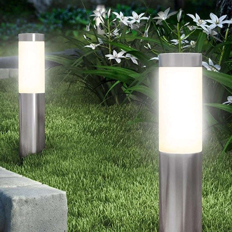 4PC Lawn Lamps Garden Outdoor Waterproof Landscape Lighting For Pathway Patio Yard Lawn Outdoor Solar LED Light Home Decoration