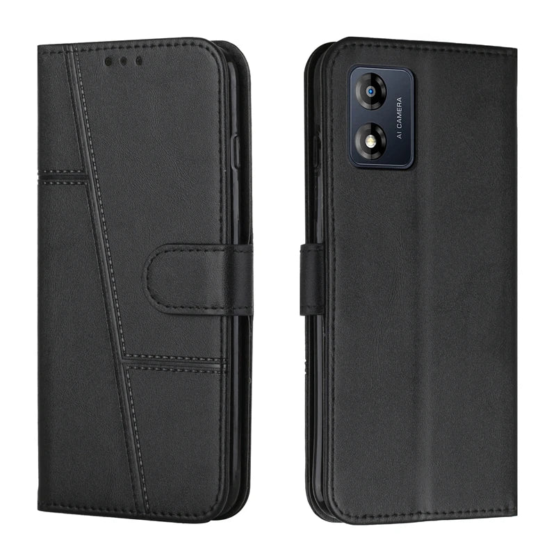 For Motorola Moto E13 Case Flip Wallet Book Cover for Coque Motorola Moto E 13 Phone Case MotoE13 Leather Protective Cases Funda