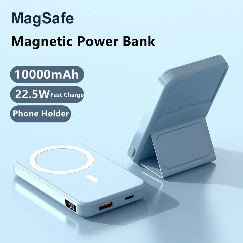 Large Capacity Magnetic Power Bank 20000mAh PD20W Wireless Fast Charge Universal Power Banks For iPhone Xiaomi Samsung Magsafe