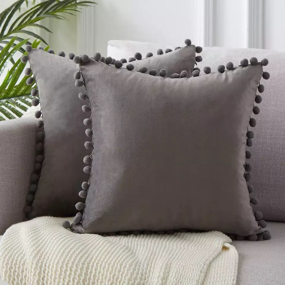 Ball Lace Pillow Velvet