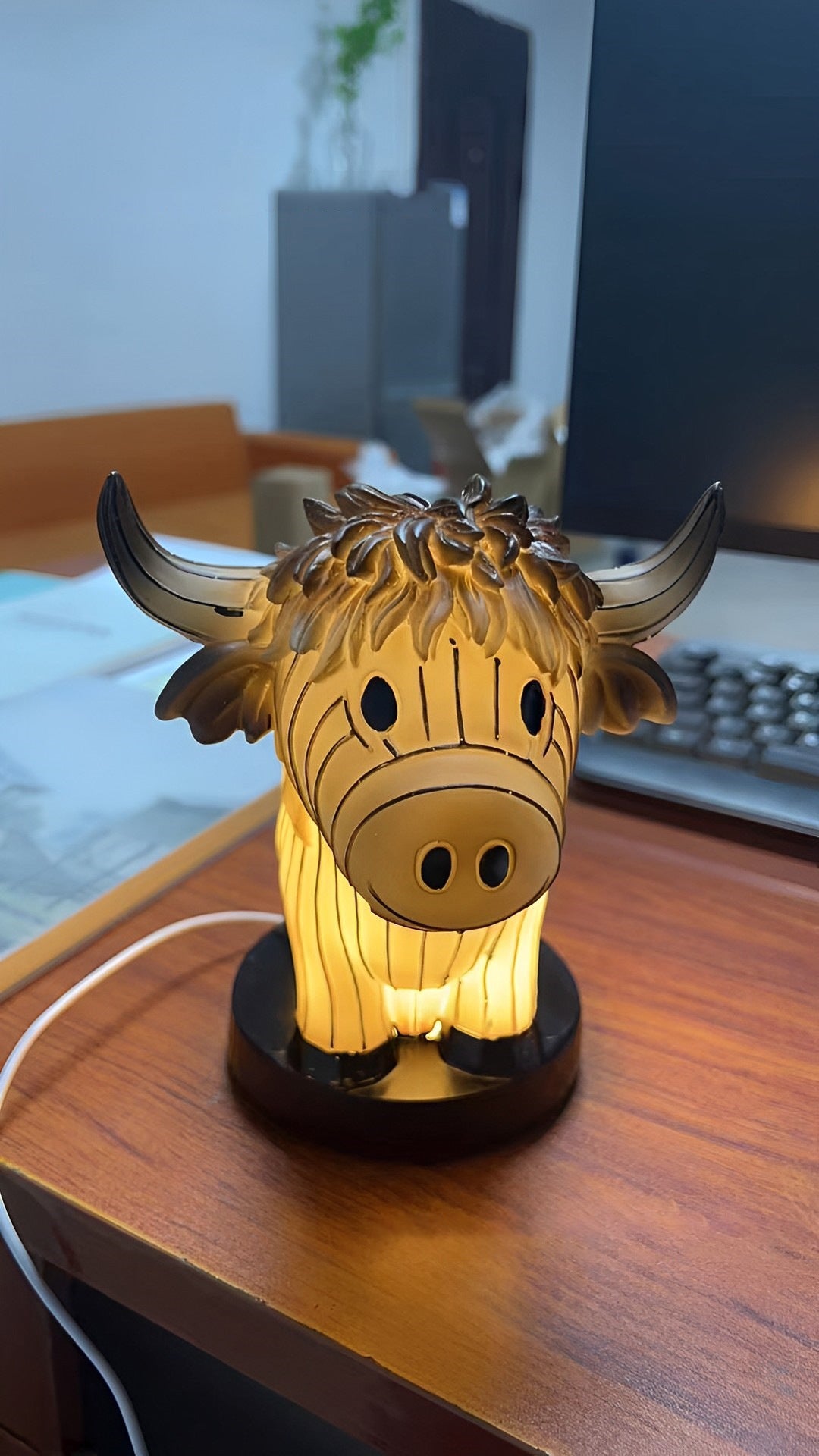 Table Lamp

Home Cow Table Lamp

Cow table lamp

Cow-themed home lamp

Animal design table lamp

Cow print table lamp

Farmhouse cow table lamp

Cute cow lamp for home

Cow-shaped table lamp

Novelty cow table light

Decorative cow lamp