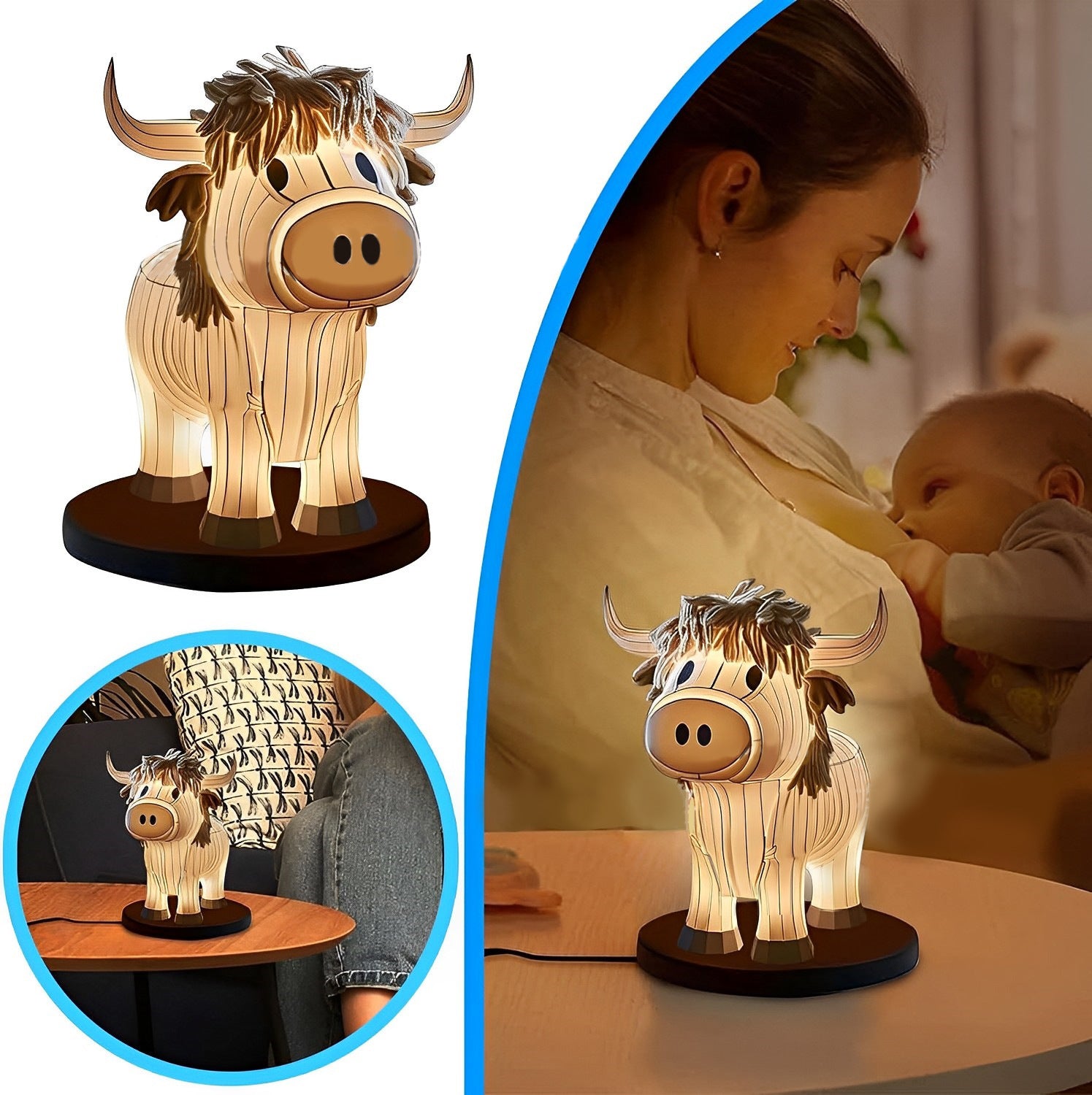 Table Lamp

Home Cow Table Lamp

Cow table lamp

Cow-themed home lamp

Animal design table lamp

Cow print table lamp

Farmhouse cow table lamp

Cute cow lamp for home

Cow-shaped table lamp

Novelty cow table light

Decorative cow lamp